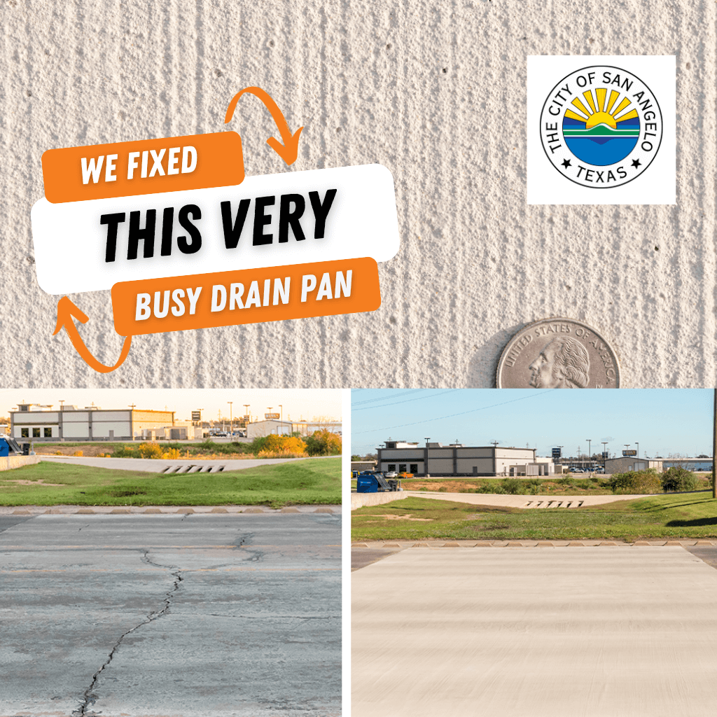 San Angelo TX Concrete Resurfacing and Repair